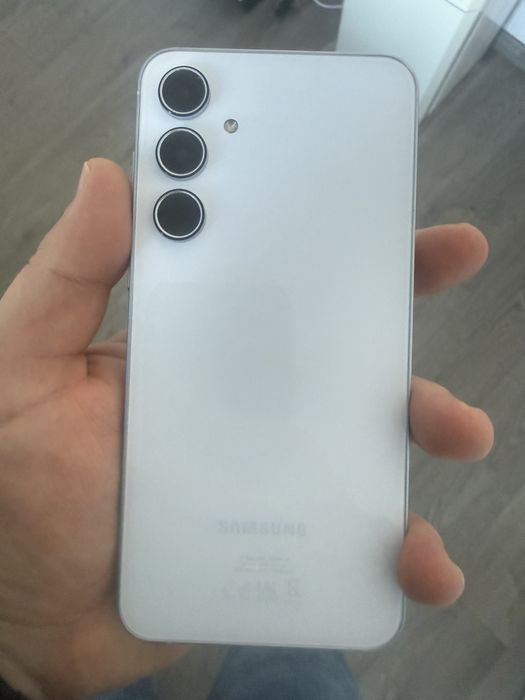 КАТО НОВ!!! Продавам Galaxy a55 128gb БЯЛ