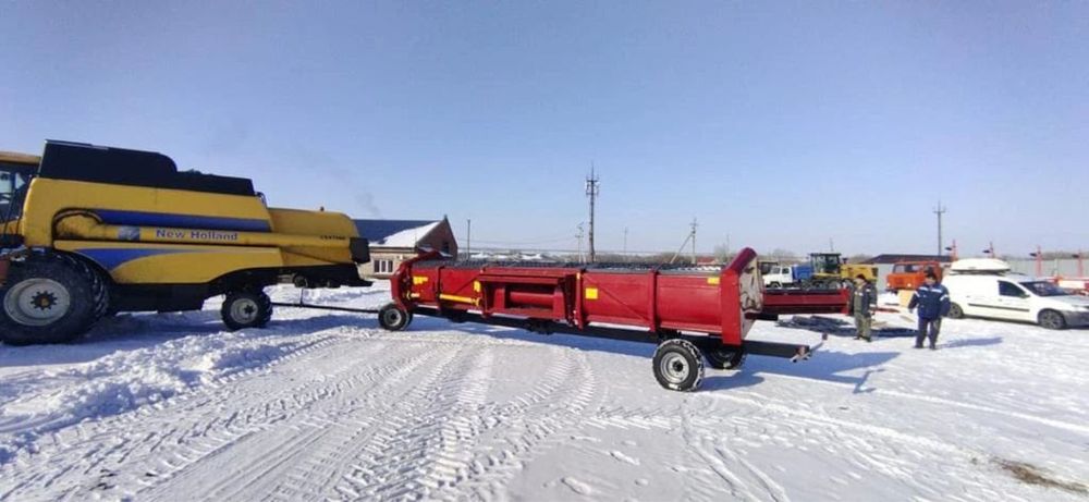 Лафет, тележка для жатки