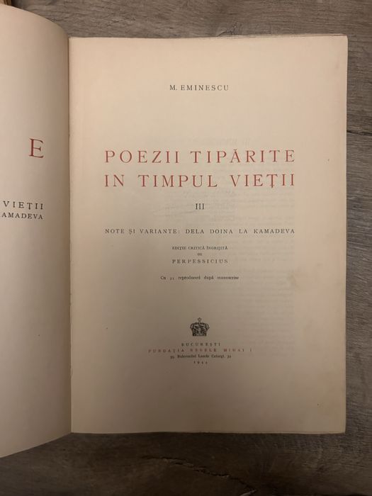 Opere Eminescu volumul III