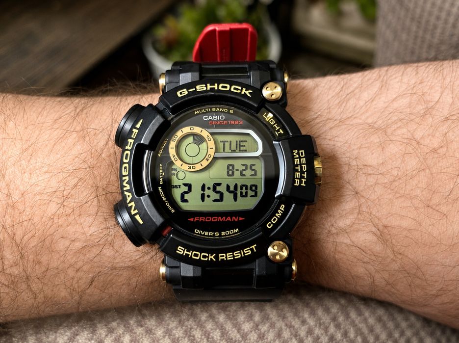 Casio G-Shock Frogman "Red Tornado" D1035 35th Anniversary