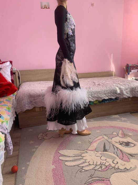 рокля за спортни танци-стандарт