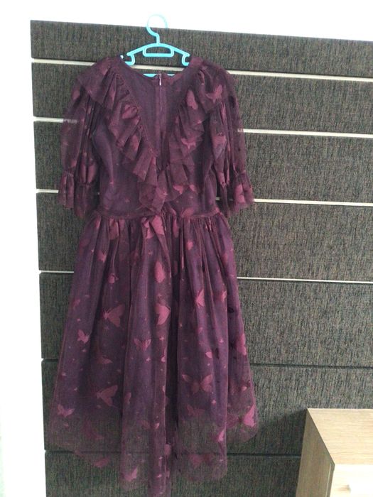 Rochie elegantă din dantelă pentru fetiță 11 ani