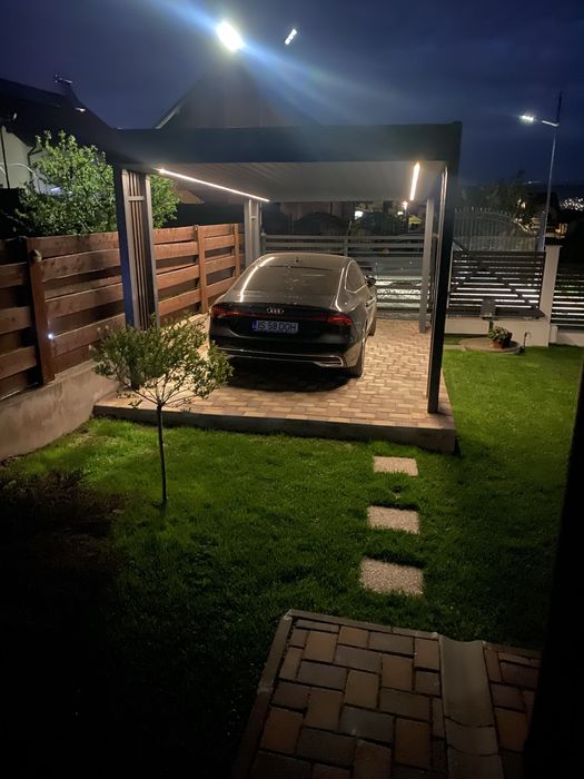 Carport auto, terasa, pergola, copertina auto