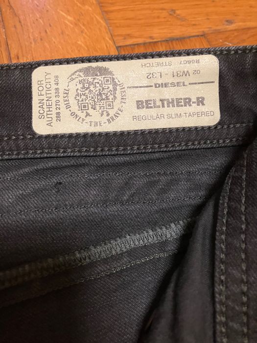 Blugi Diesel Belther-R Marimea W31/L32 noi cu eticheta