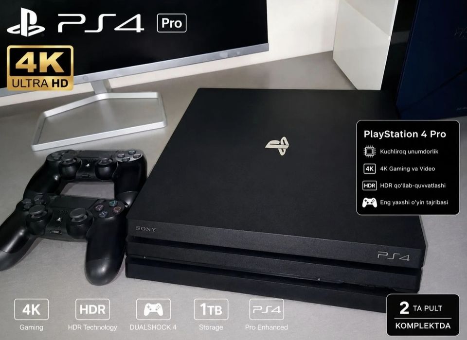 Playstation 4 pro 1 tb