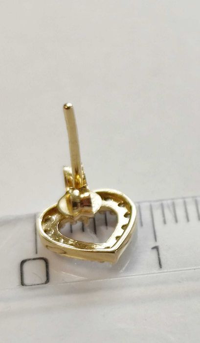 (AG 35) Cercei aur 14K  1.10 gr b.34214 - 500Lei Garantie 2ani!