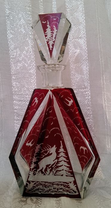 Старинный штоф Эгерманн.