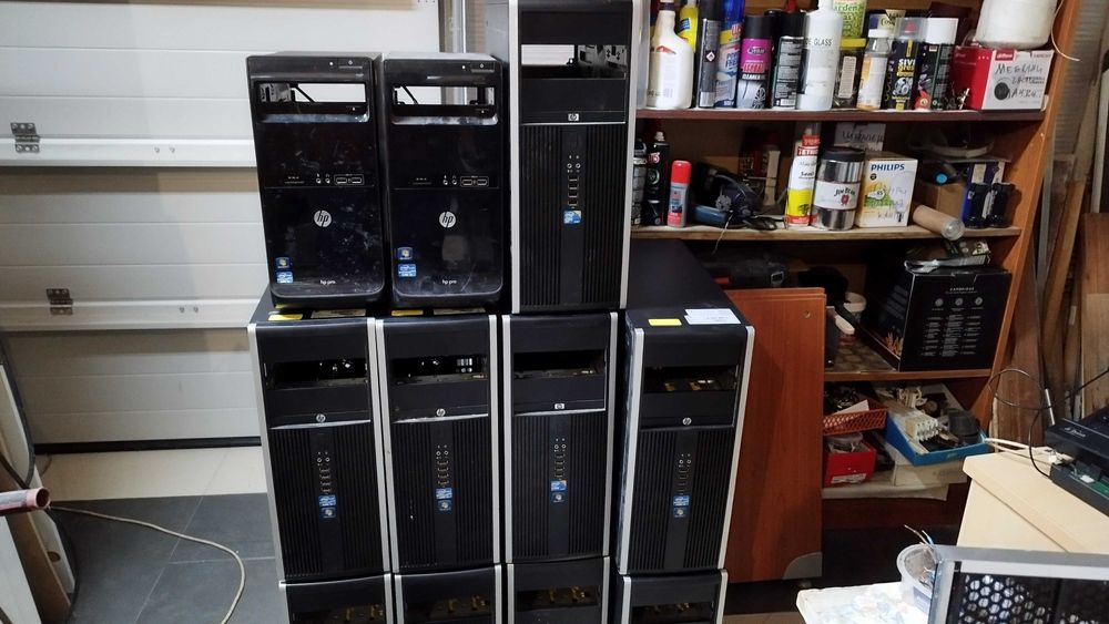 Кутии HP за настолни компютъри 11бр