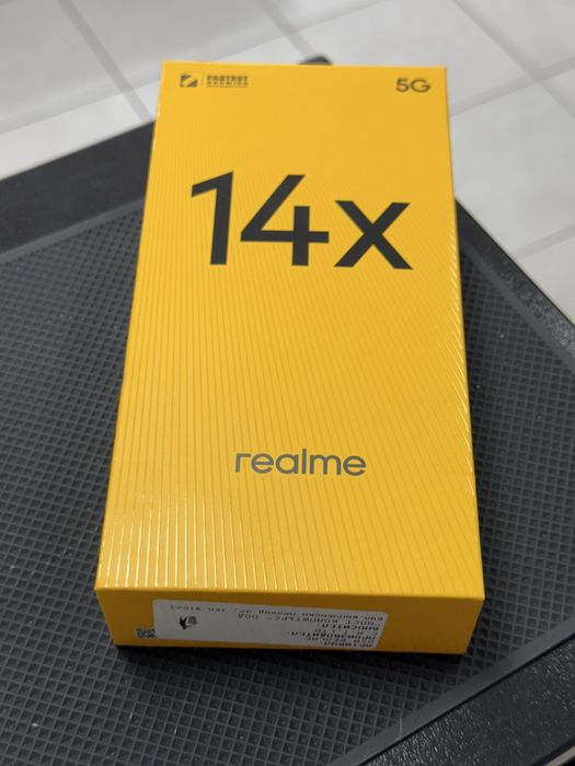 Realme 14X 5G,Carbon Black,128GB/6GB RAM Dual-Sim *ЧистоНов*