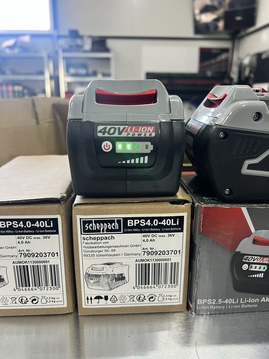 Акумулаторна батерия BPS4.0-40Li – 4AH / 40V / Scheppach BPS2.5-40Li
