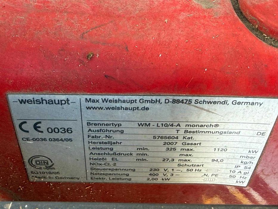 injector arzator ulei ars centrala MAWERA 850 kW