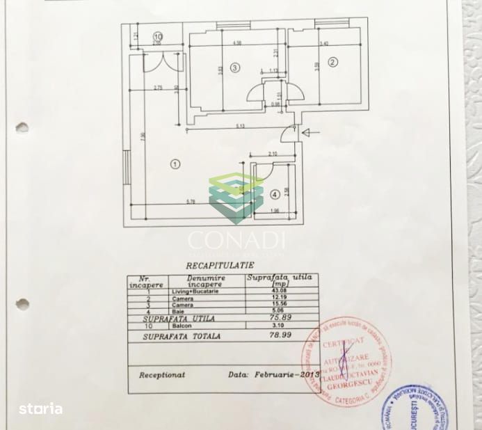 Apartament 3 Camere Domenii - Bloc Boutique Nou