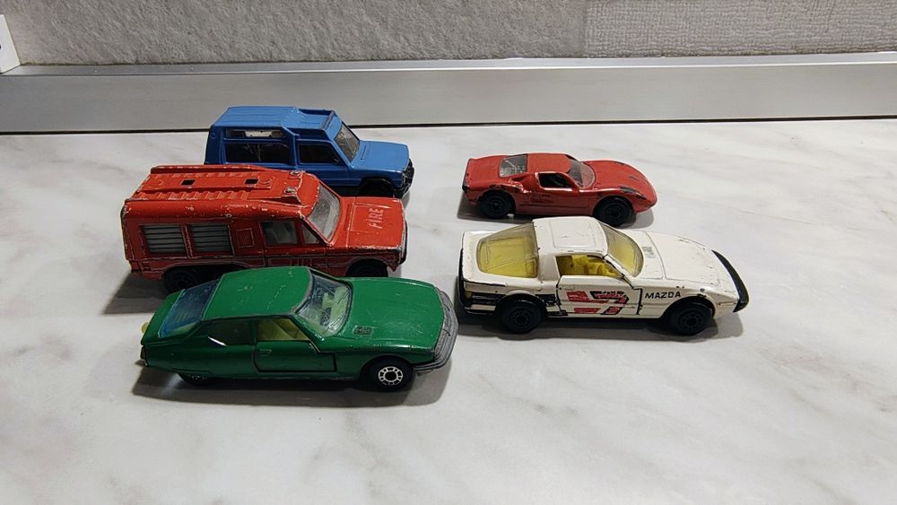 Matchbox / Мачбокс колички Made in Bulgaria