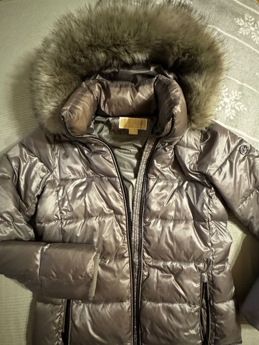 Сребърно яке Michael Kors