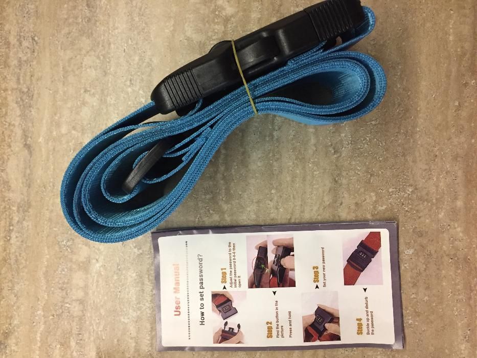 Centura inchidere cu cifru pt bagaje.