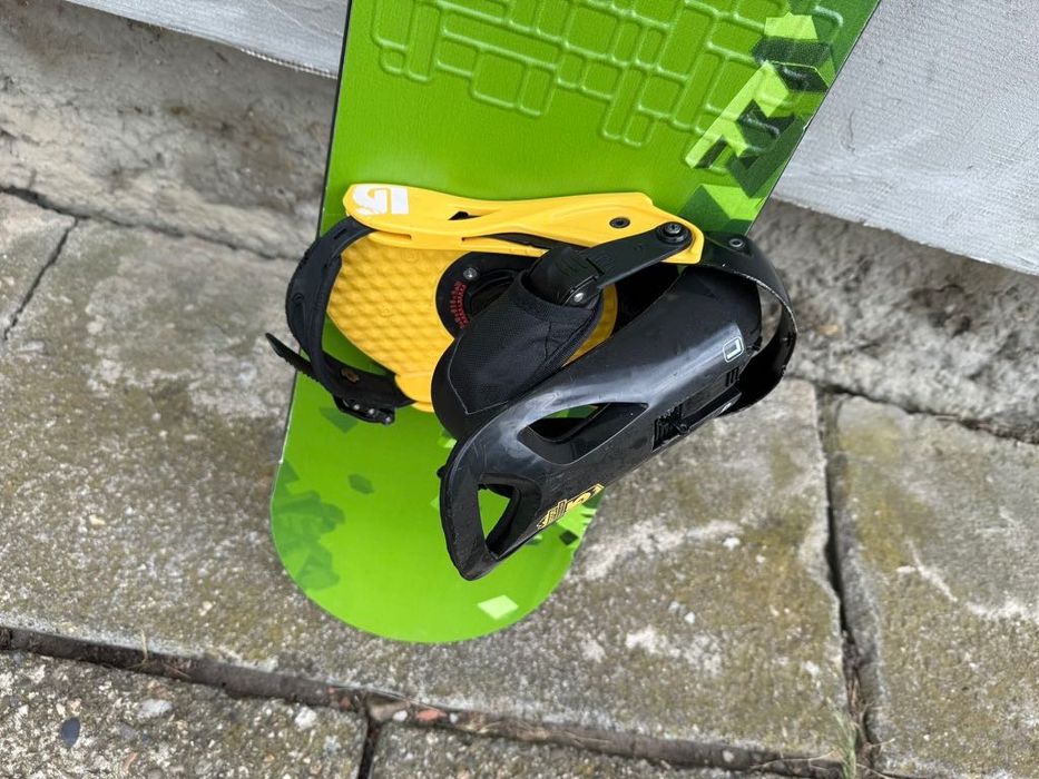 Placa snowboard Burton Cruzer V-Rocker 159cm wide cu legături Burton