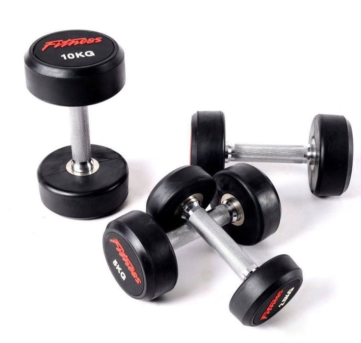 Гантел резиновый Lifefitness 2.5кг до 40кг