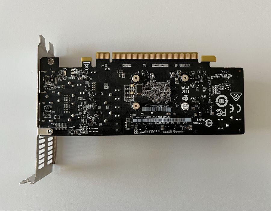 MSI GTX 1650 4GB low profile GPU
