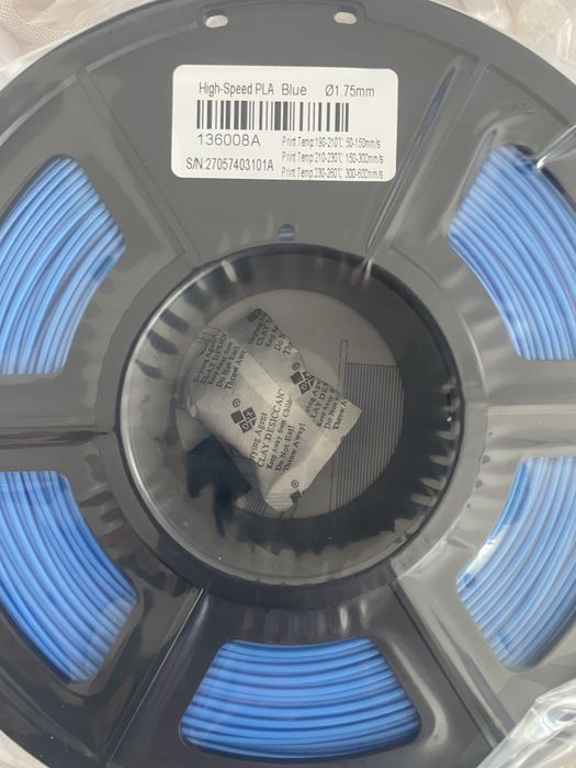 Filament PLA + Plus - Negru, Alb, Gri, Colorate