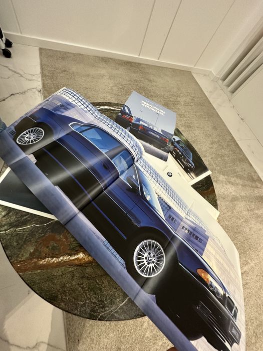 Carte prezentare BMW Seria 7 E38