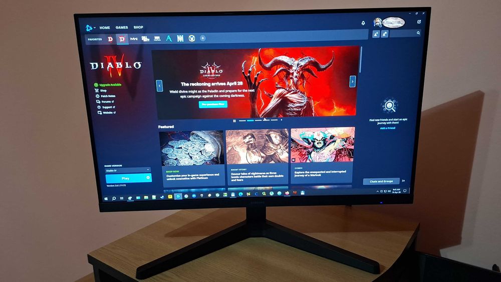Monitor Samsung 24" Full HD IPS 75Hz