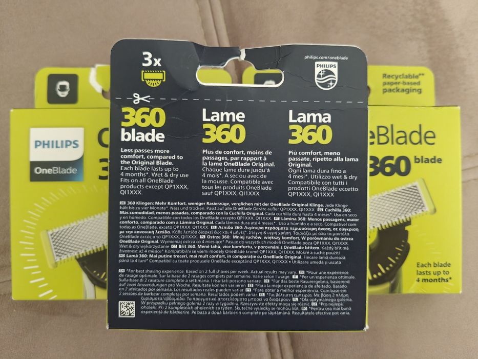 Philips One Blade 3x360
