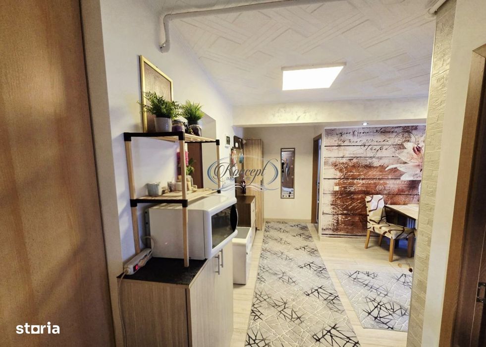 Apartament decomandat, 57 mp utili, Floresti