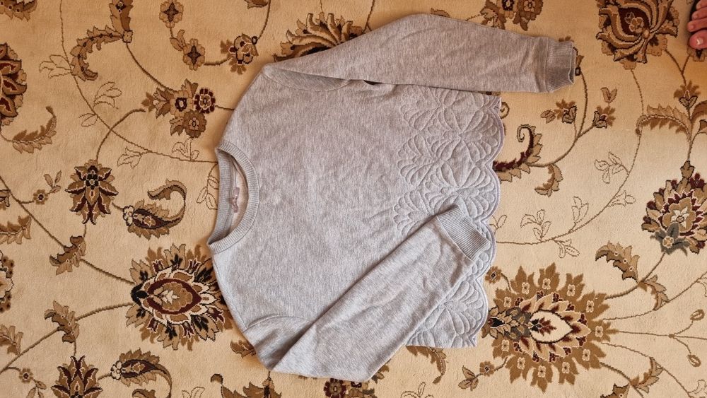 Свитшот светло-серый