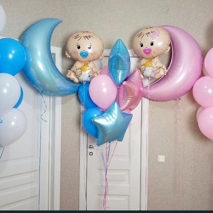Шары на выписку из Роддома