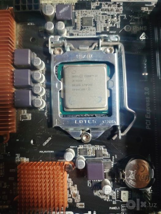 Asrock H110+CPU i3 processor