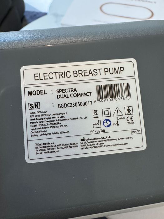 Електрическа помпа за кърма SPECTRA Dual Compact Premium