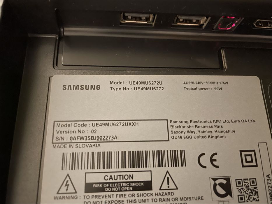 TV Samsung Led 4k curbat