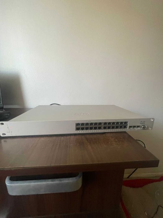 Cisco Meraki MS220-24P-HW 24-Port Gigabit Cloud Managed PoE Switch Copacelu  • OLX.ro