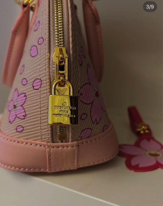 Geanta louis Vuitton Murakami piele pe comanda