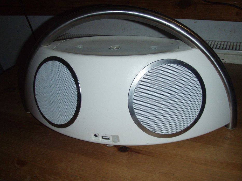 Boxa bluetooth Harman Kardon Go + Play Wireless, model pe alb