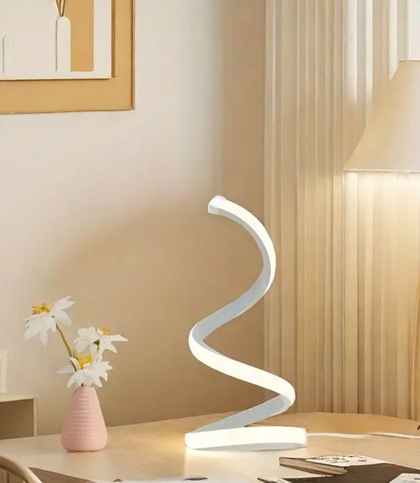 Lampă modernă spirală