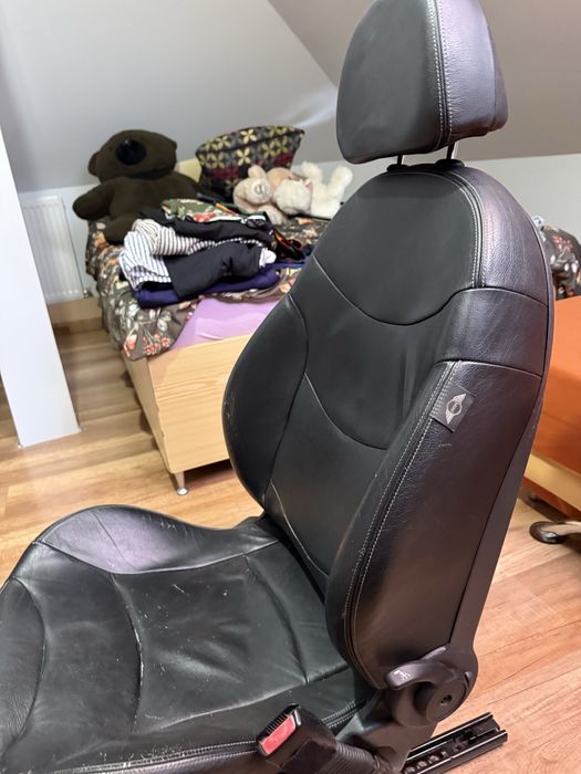 Scaune față Mini Cooper S R53 Full Leather (piele integrală) – versiunea scumpă