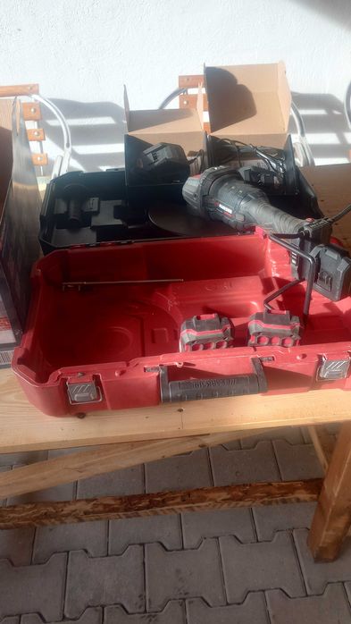 Polizor unghiular cu acumulator