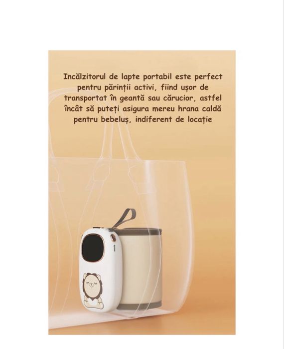 Incalzitor portabil biberon