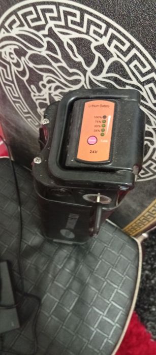 Baterie bicicleta 24v 10ah cu incarcator