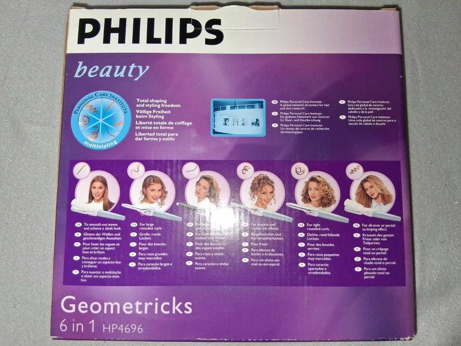 Philips Geometricks 6-в-1 уред за оформяне на коса