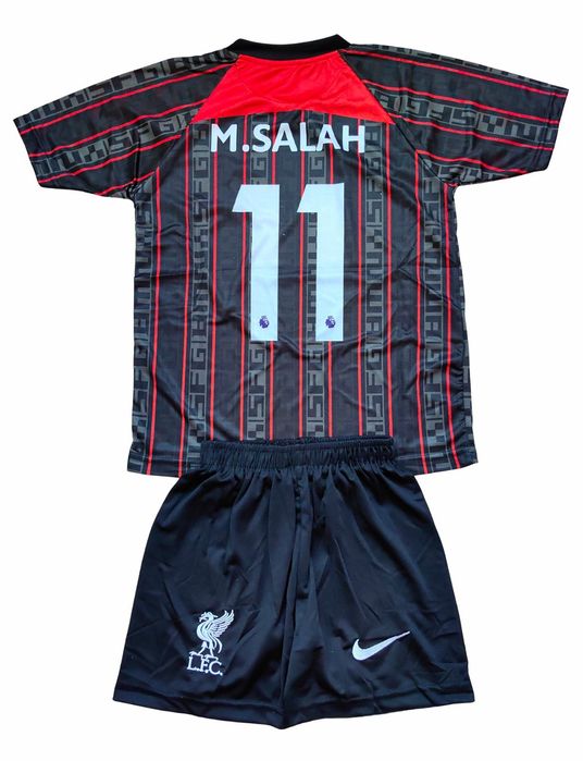 Детски футболен екип Ливърпул Салах комплект Liverpool тениска Salah