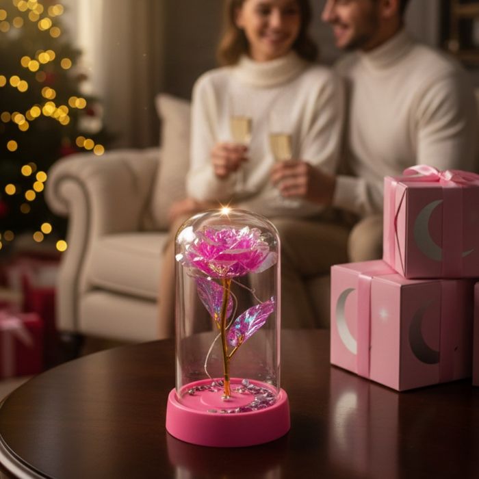 Светеща  декоративна  роза