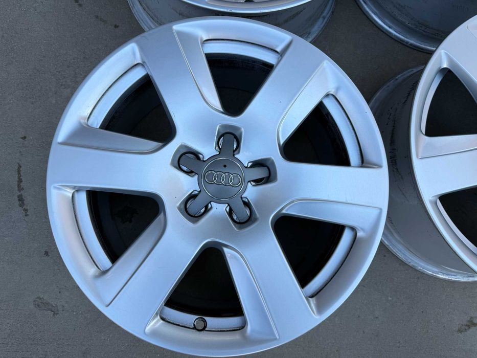 4 бр. оригинални алуминиеви джанти AUDI 17" 5x112 , ф66.6, ET37, 7,5J