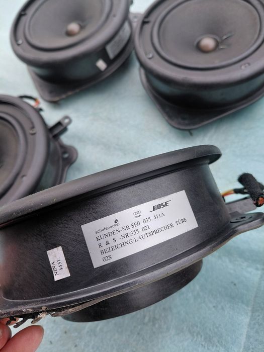 Audi A4 B6, B7 Avant Bose говорители, усилвател, буфер