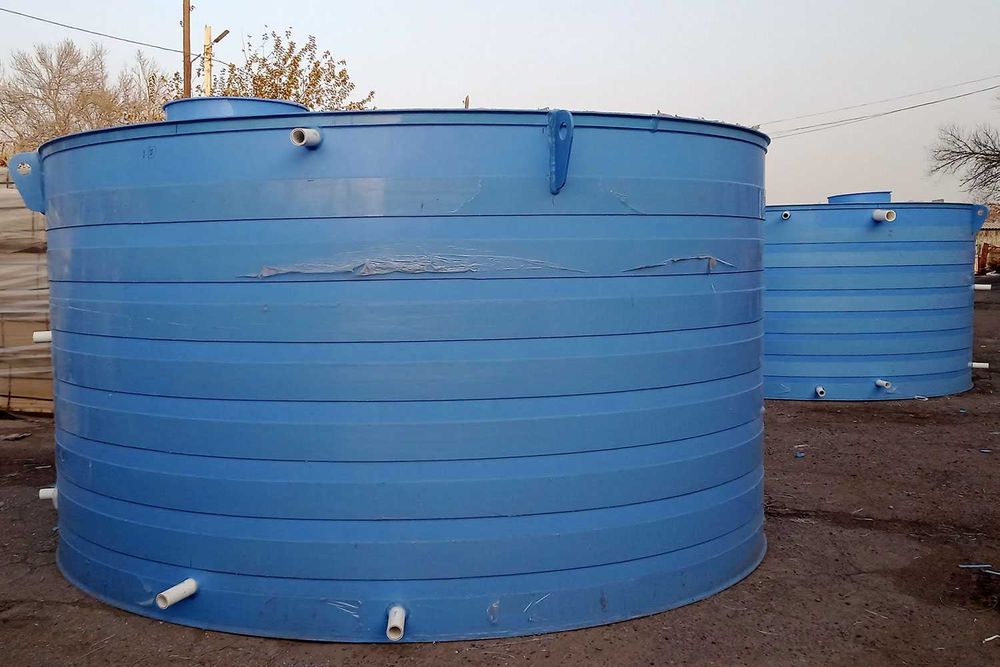 Пожарные резервуары из полипропилена до 150м3, для АПТ и кранов