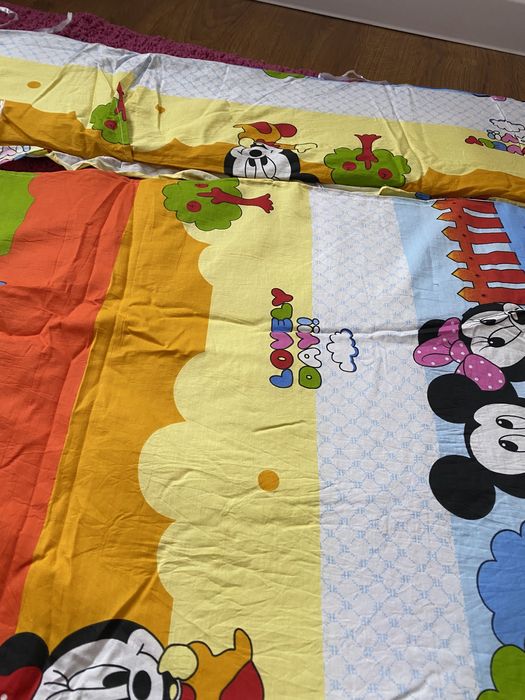 Комплект бортиков с матрасом