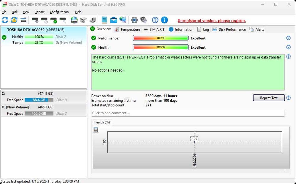 Hard disk Toshiba DT01ACA 500GB, 7200rpm, 32MB cache, SATA III 3.5"