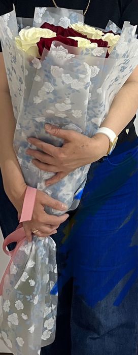 Букет  цветы метровые