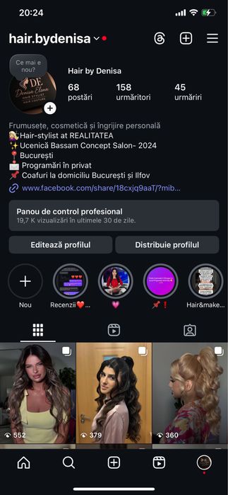 Servicii de make up si coafat